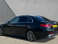 Used Mercedes C200 AMG line 204 HP (150 kW) 2025 Obsidian black metallic