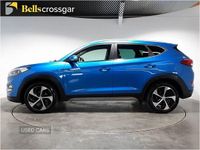 Used Hyundai Tucson Premium 141 HP (103 kW) 2017 Blue SUV