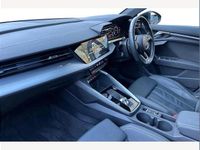 Used Audi A3 S-Line 150 HP (110 kW) 2022 Black Hatchback