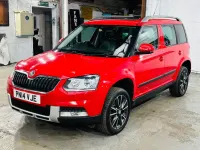 Used Skoda Yeti Elegance 170 HP (125 kW) 2014 Red SUV