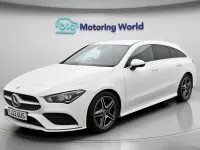 Used Mercedes CLA220 AMG line 2022 White Coupe