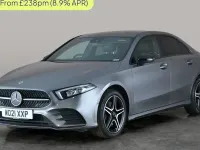 Used Mercedes A250 AMG line 218 HP (160 kW) 2021 Grey Sedan