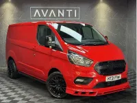 Used Ford Transit Custom Trend 130 HP (95 kW) 2021 Red Van