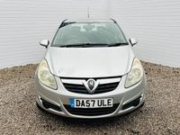 Used Vauxhall Corsa 59 HP (43 kW) 2007 Silver Hatchback