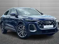 Used Audi Q5 Advanced 204 HP (150 kW) 2025 Navarra blue SUV
