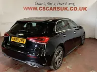 Used Mercedes A180 AMG line 116 HP (85 kW) 2019 Black Hatchback