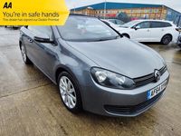 used VW Golf Cabriolet 1.6 SE TDI BLUEMOTION TECHNOLOGY 2d 104 BHP