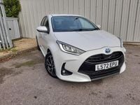 Used Toyota Yaris Hybrid Design 2022 White Hatchback