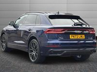 Used Audi Q8 Black Edition 340 HP (250 kW) 2022 Blue SUV