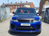 Used Land Rover Range Rover Sport SVR 2019 Blue SUV