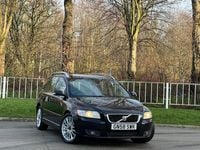 Used Volvo V50 SE 2009 Black Estate