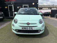 Used Fiat 500 Lounge 69 HP (50 kW) 2015 Green Hatchback