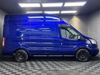 Used Ford Transit 130 HP (95 kW) 2018 Blue Van
