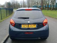 Second-hand Peugeot 208 GT-line 100 CP (73 kW) 2016 Gri Hatchback