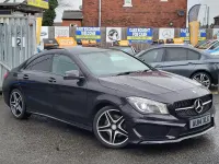 Used Mercedes CLA220 AMG 170 HP (125 kW) 2014 Purple Sedan