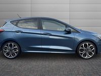 Used Ford Fiesta ST-Line X 100 HP (73 kW) 2023 Chrome blue Hatchback