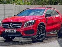 Used Mercedes GLA220 AMG line 177 HP (130 kW) 2016 Red SUV