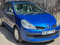 Used Renault Clio Expression 86 HP (63 kW) 2007 Blue Hatchback