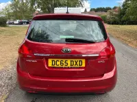 Used Kia Venga 89 HP (65 kW) 2015 Red Hatchback