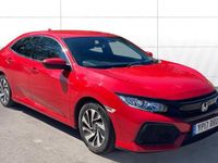 Begagnad Honda Civic SE 129 HK (94 kW) 2017 Röd Halvkombi