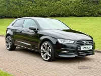 Used Audi A3 110 HP (80 kW) 2015 Black Hatchback