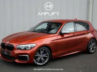 Used BMW M140 M Sport 335 HP (246 kW) 2018 Orange Hatchback