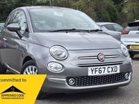 Used Fiat 500 Lounge 69 HP (50 kW) 2018 Grey Hatchback