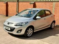 Używany Mazda 2 2011 Srebrny Hatchback