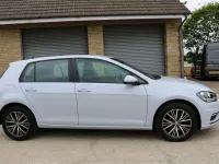 Used VW Golf VII SE 110 HP (80 kW) 2019 Silver Hatchback