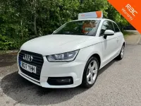 Used Audi A1 Sport 125 HP (91 kW) 2017 White Hatchback