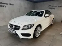 Second-hand Mercedes C220 AMG Line Premium Plus 2017 Alb Cabrio