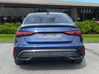 New Audi A3 S-Line 2026 Blue Sedan