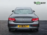 Used Mercedes C200 AMG Line Premium 184 HP (135 kW) 2018 Grey Coupe