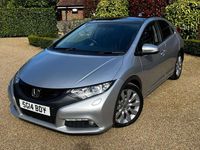 Begagnad Honda Civic EX 142 HK (104 kW) 2014 Silver Halvkombi
