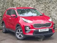 Used Kia Sportage 130 HP (95 kW) 2018 Red SUV
