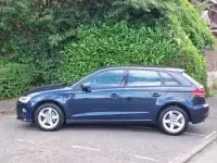 Used Audi A3 150 HP (110 kW) 2019 Blue Sedan