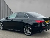 Used Mercedes A200 AMG Line Premium Plus 163 HP (119 kW) 2023 Cosmos black metallic