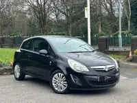 Used Vauxhall Corsa Excite 2011 Black Hatchback