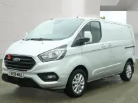 Used Ford Transit Custom Limited 130 HP (95 kW) 2019 Silver Van