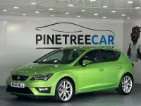 Begagnad Seat Leon FR 150 HK (110 kW) 2013 Grön Halvkombi