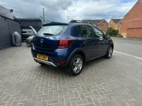 Used Dacia Sandero Ambiance 90 HP (66 kW) 2017 Blue Hatchback