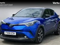 Used Toyota C-HR 122 HP (89 kW) 2018 Blue SUV