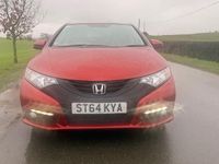 Used Honda Civic SE Plus 2014 Red Hatchback
