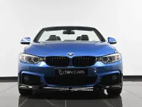 Used BMW 420 Cabriolet M Sport 190 HP (139 kW) 2015 Blue Cabriolet