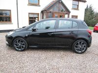 Used Vauxhall Corsa SRi 2017 Black Hatchback