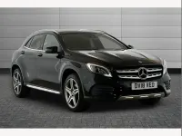 Used Mercedes GLA250 AMG Line Premium 211 HP (155 kW) 2018 Cosmos black SUV