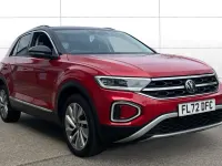Used VW T-Roc Style 150 HP (110 kW) 2022 Red SUV