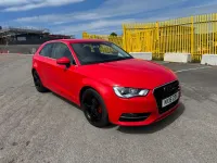 Begagnad Audi A3 Sport 125 HK (91 kW) 2016 Röd Halvkombi