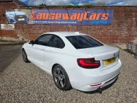 Used BMW 218 Sport Line 150 HP (110 kW) 2016 White Coupe