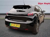 Used Peugeot e-208 Allure Premium 100 kW (136 HP) 2022 Black Hatchback